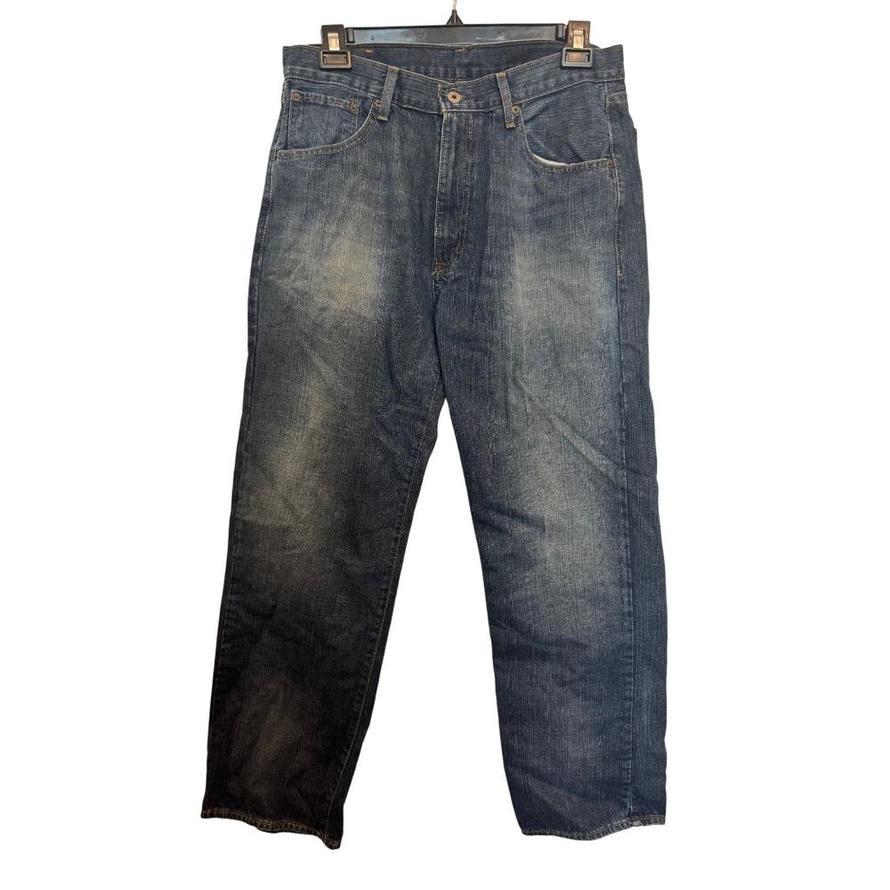 Ralph Lauren Polo Jeans Co Mens Relaxed Fit Jeans Size 36x32 Medium Wash Denim B